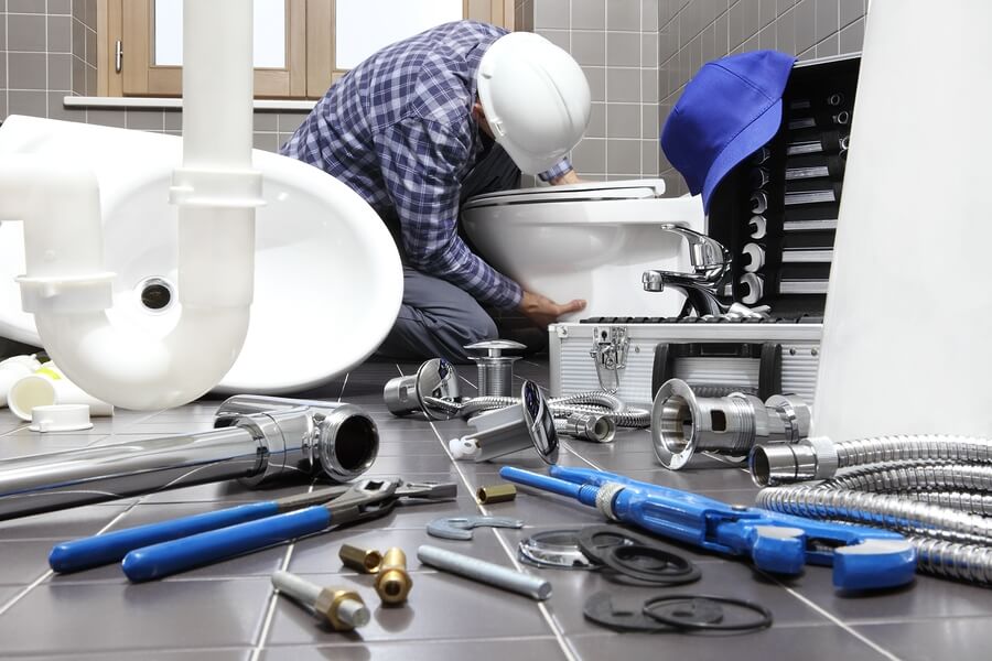 plumbing work in dubai