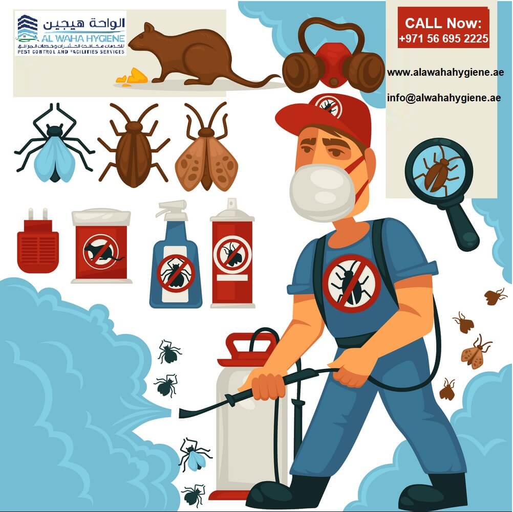 What Are The Different Pest Control Services Offered At Al-Waha Hygiene, Abu Dhabi?