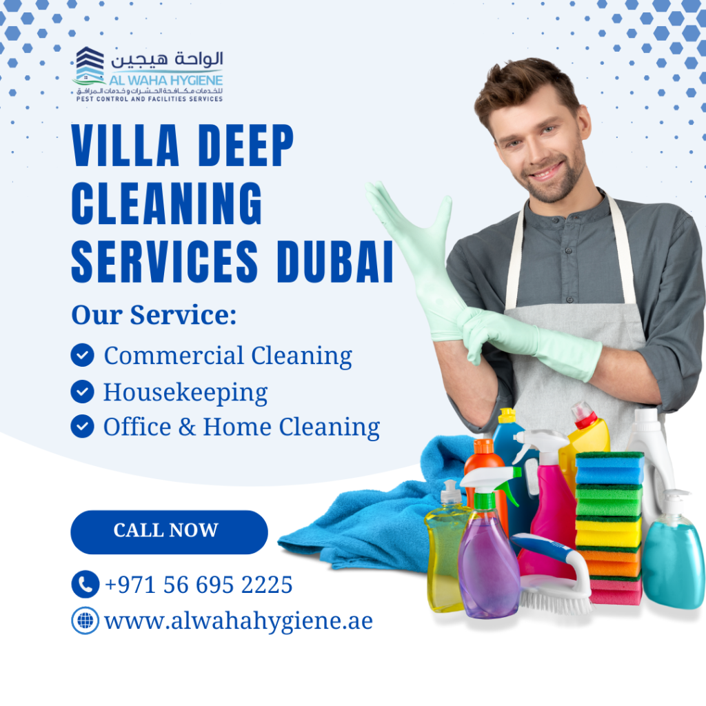 The Art of Deep Cleaning: Elevating Your Villa with Professional Services in Dubai