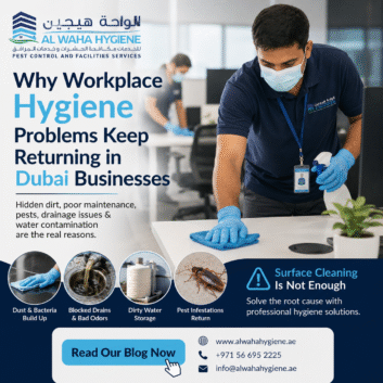 Why Workplace Hygiene Problems Keep Returning in Dubai Businesses