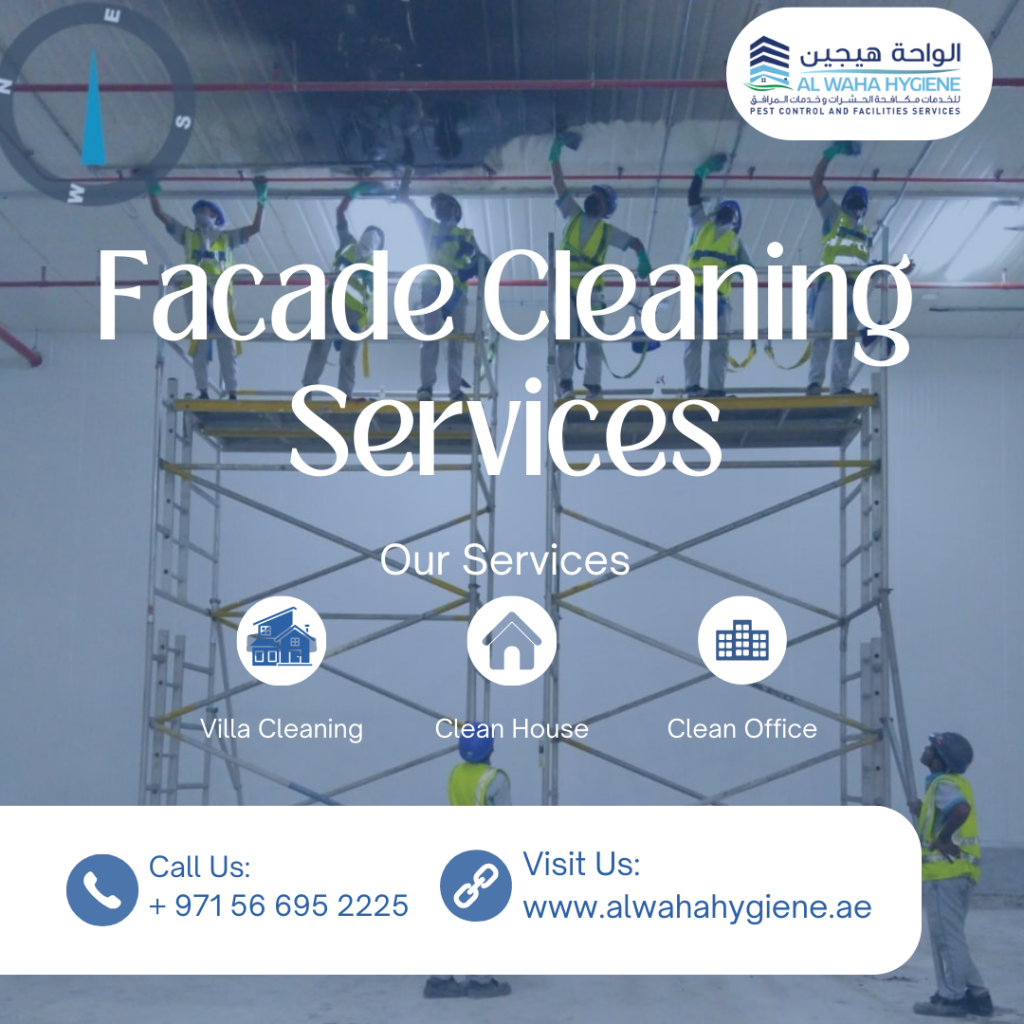 Common Building Facade Cleaning Services Methods with Al Waha Hygiene