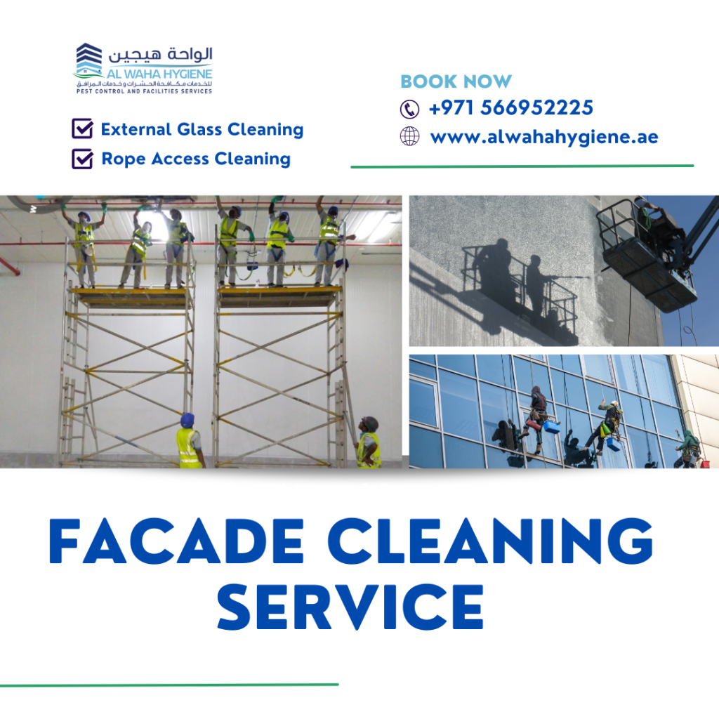 Expanding the Tremendous Facade Cleaning Services of Al Waha Hygiene