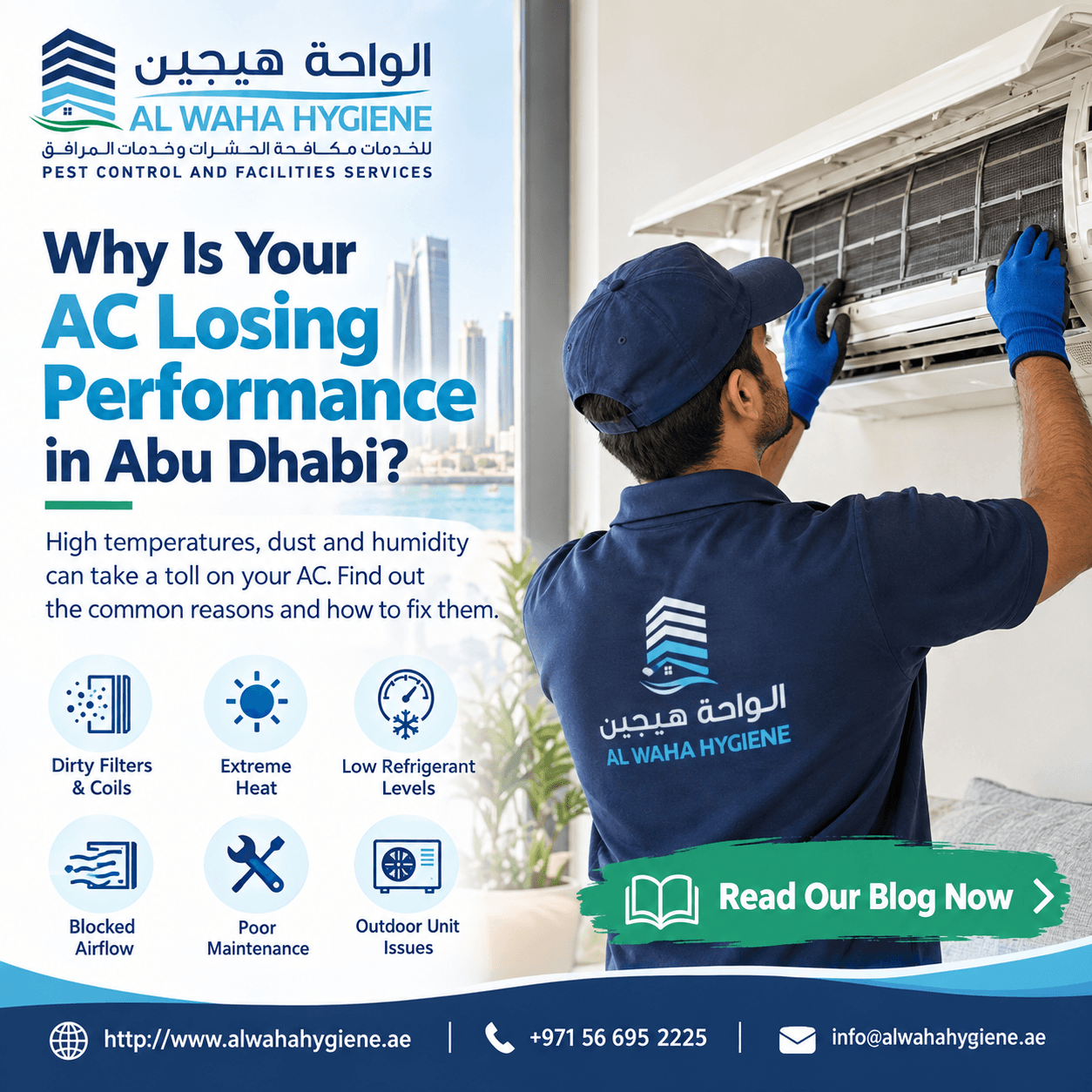 Why Is Your AC Losing Performance in Abu Dhabi?