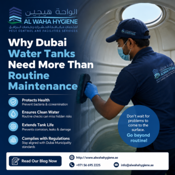 Why Dubai Water Tanks Need More Than Routine Maintenance