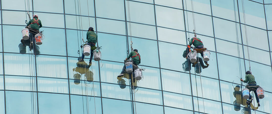 Rope Access Cleaning in Dubai