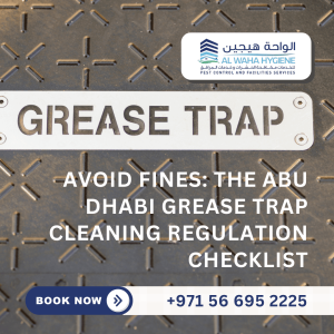 Avoid Fines: The Abu Dhabi Grease Trap Cleaning Regulation Checklist