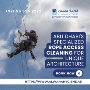 Abu Dhabi’s Specialized Rope Access Cleaning for Unique Architecture