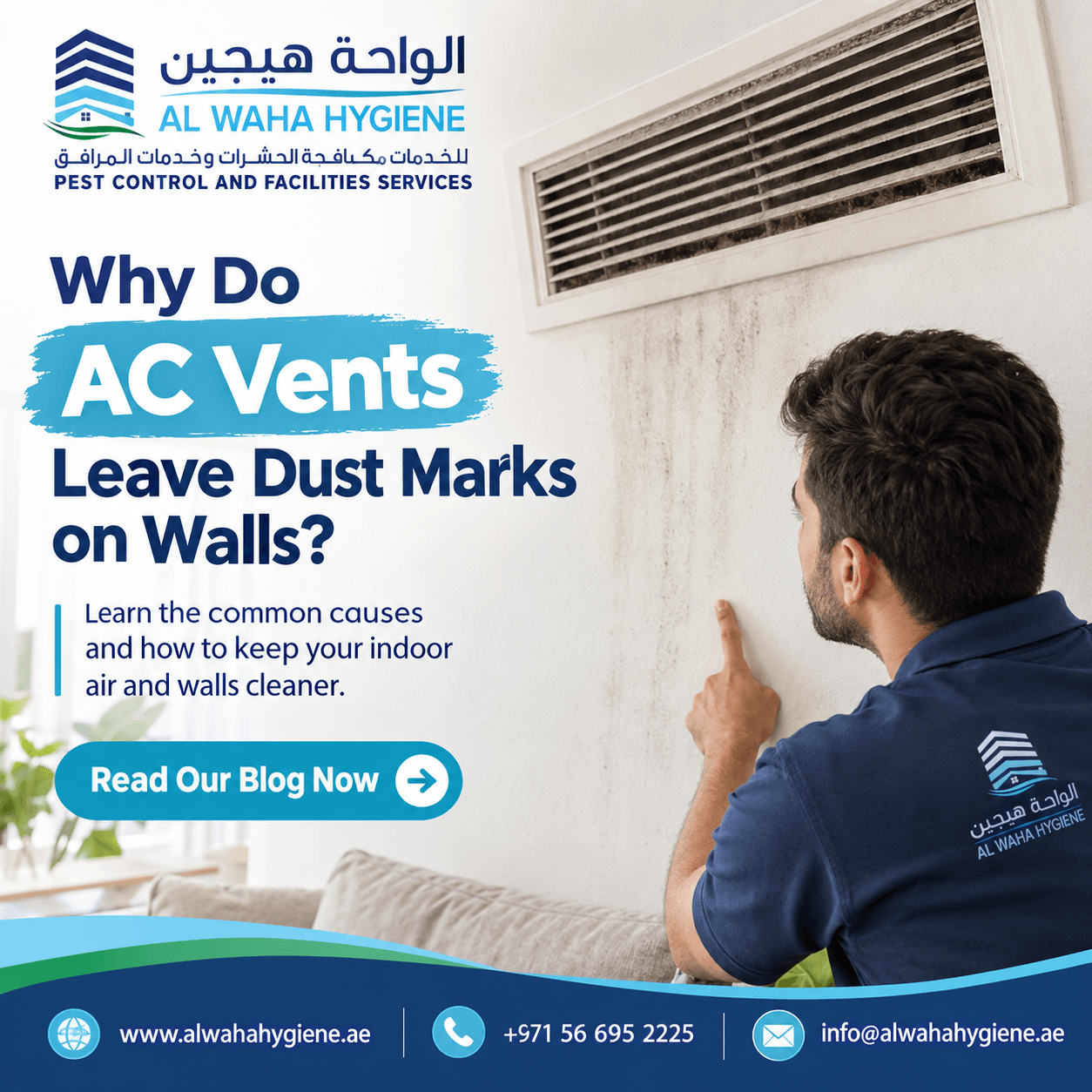 Why Do AC Vents Leave Dust Marks on Walls?