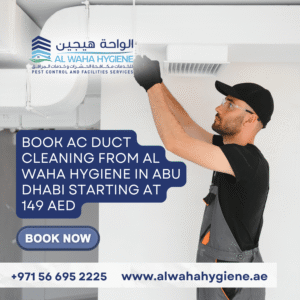Book AC Duct Cleaning from Al Waha Hygiene in Abu Dhabi starting at 149 AED