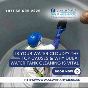 Is Your Water Cloudy? The Top Causes & Why Dubai Water Tank Cleaning is Vital