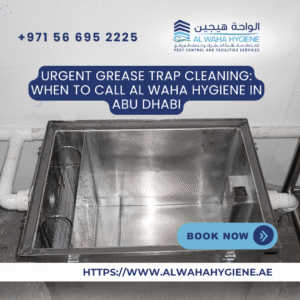 Urgent Grease Trap Cleaning: When to Call Al Waha Hygiene in Abu Dhabi