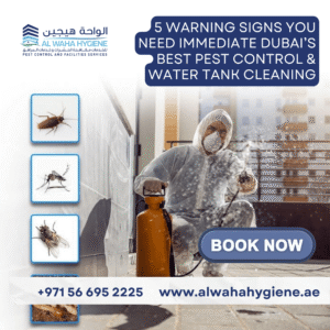 5 Warning Signs You Need Immediate Dubai’s Best Pest Control & Water Tank Cleaning
