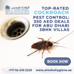 Top-Rated Cockroach Pest Control: 350 AED Deals for Abu Dhabi 3BHK Villas