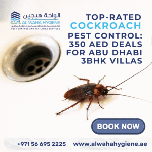 Top-Rated Cockroach Pest Control: 350 AED Deals for Abu Dhabi 3BHK Villas