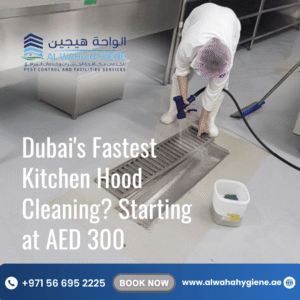 Dubai’s Fastest Kitchen Hood Cleaning? Starting at AED 300