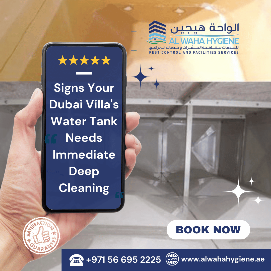 Signs Your Dubai Villa’s Water Tank Needs Immediate Deep Cleaning