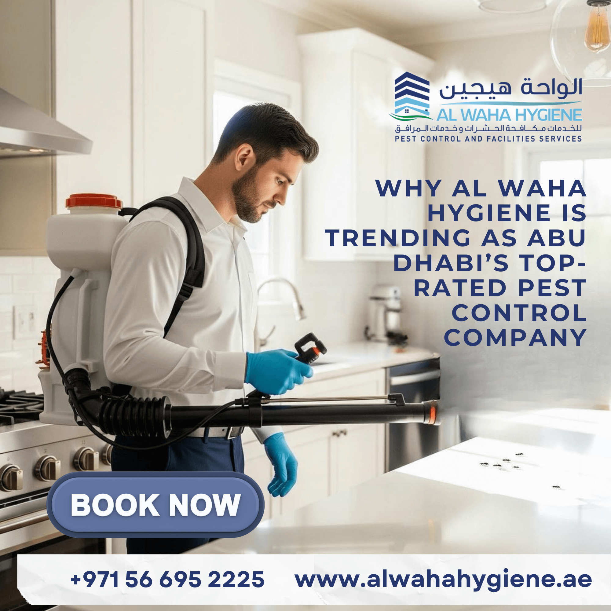 Why Al Waha Hygiene is Trending as Abu Dhabi’s Top-Rated Pest Control Company