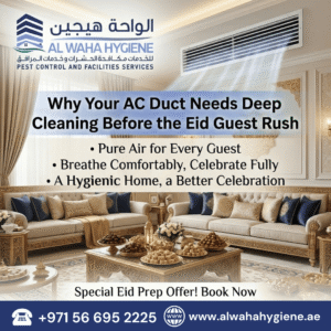 Why Your AC Duct Needs Deep Cleaning Before the Eid Guest Rush