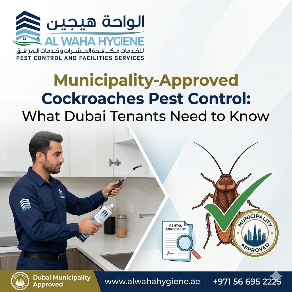 Municipality-Approved Cockroaches Pest Control: What Dubai Tenants Need to Know