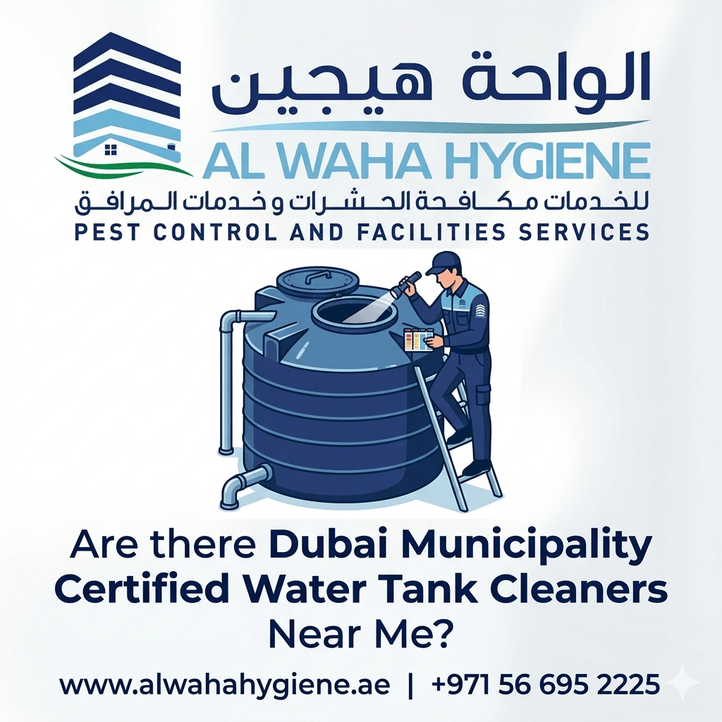 Are there Dubai Municipality Certified Water Tank Cleaners Near Me?