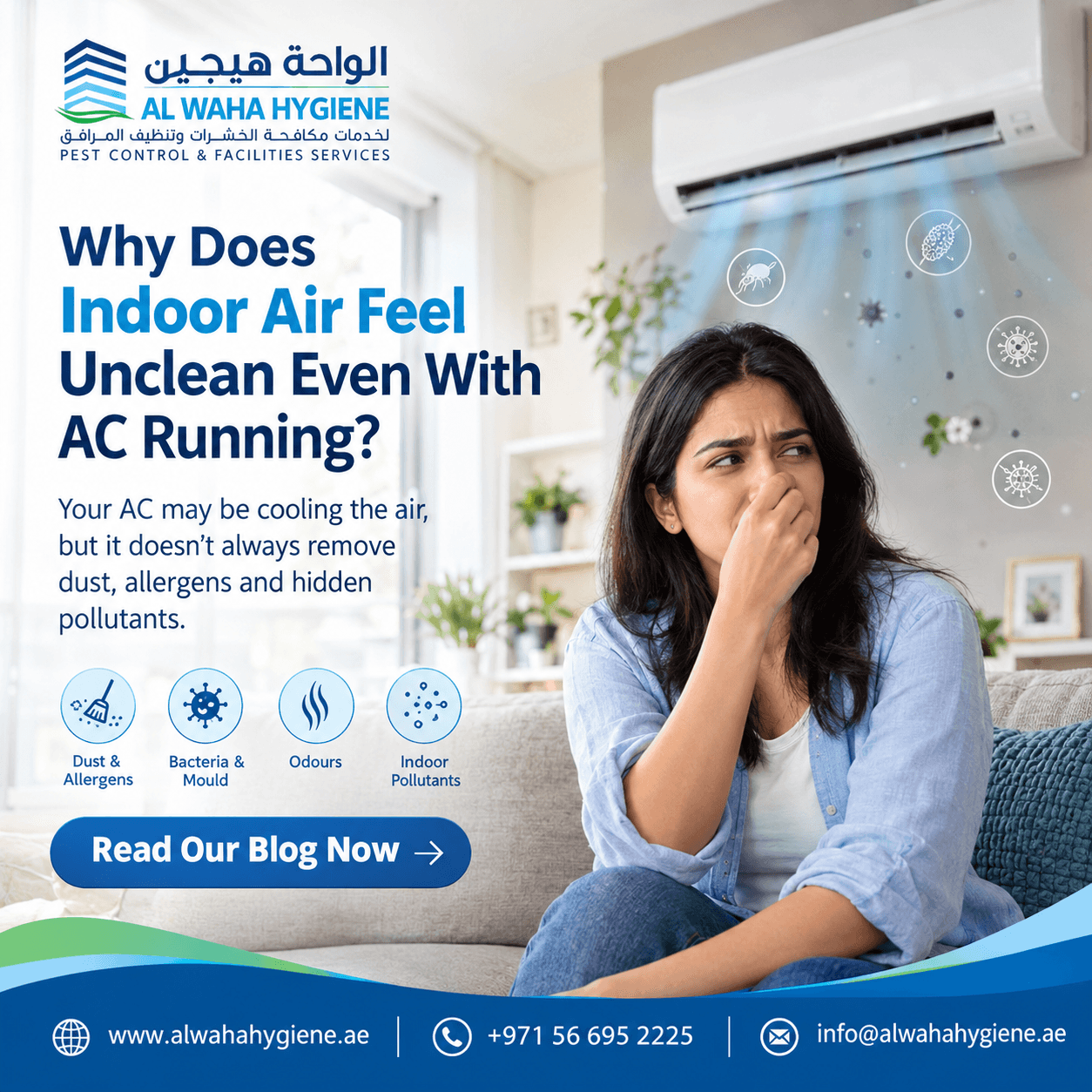 Why Does Indoor Air Feel Unclean Even With AC Running?