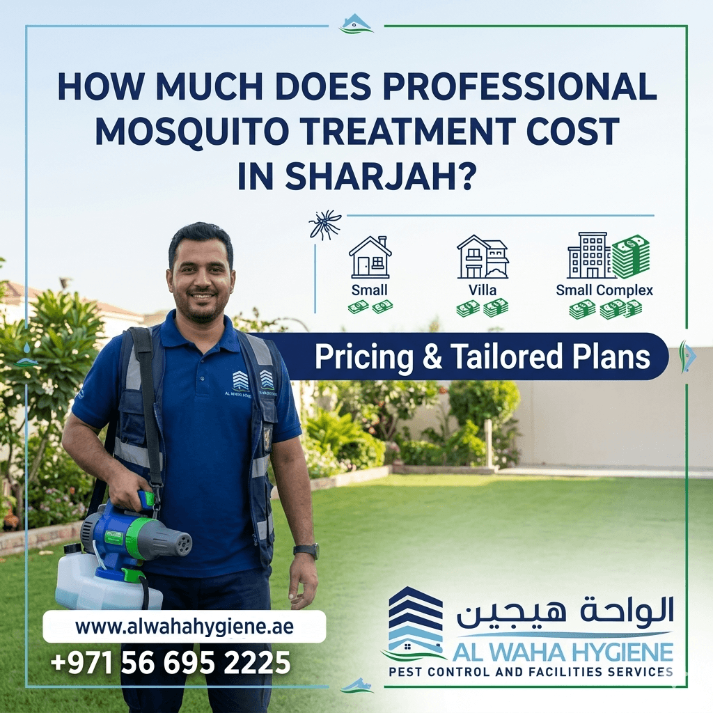 How Much Does Professional Mosquito Treatment Cost in Sharjah?