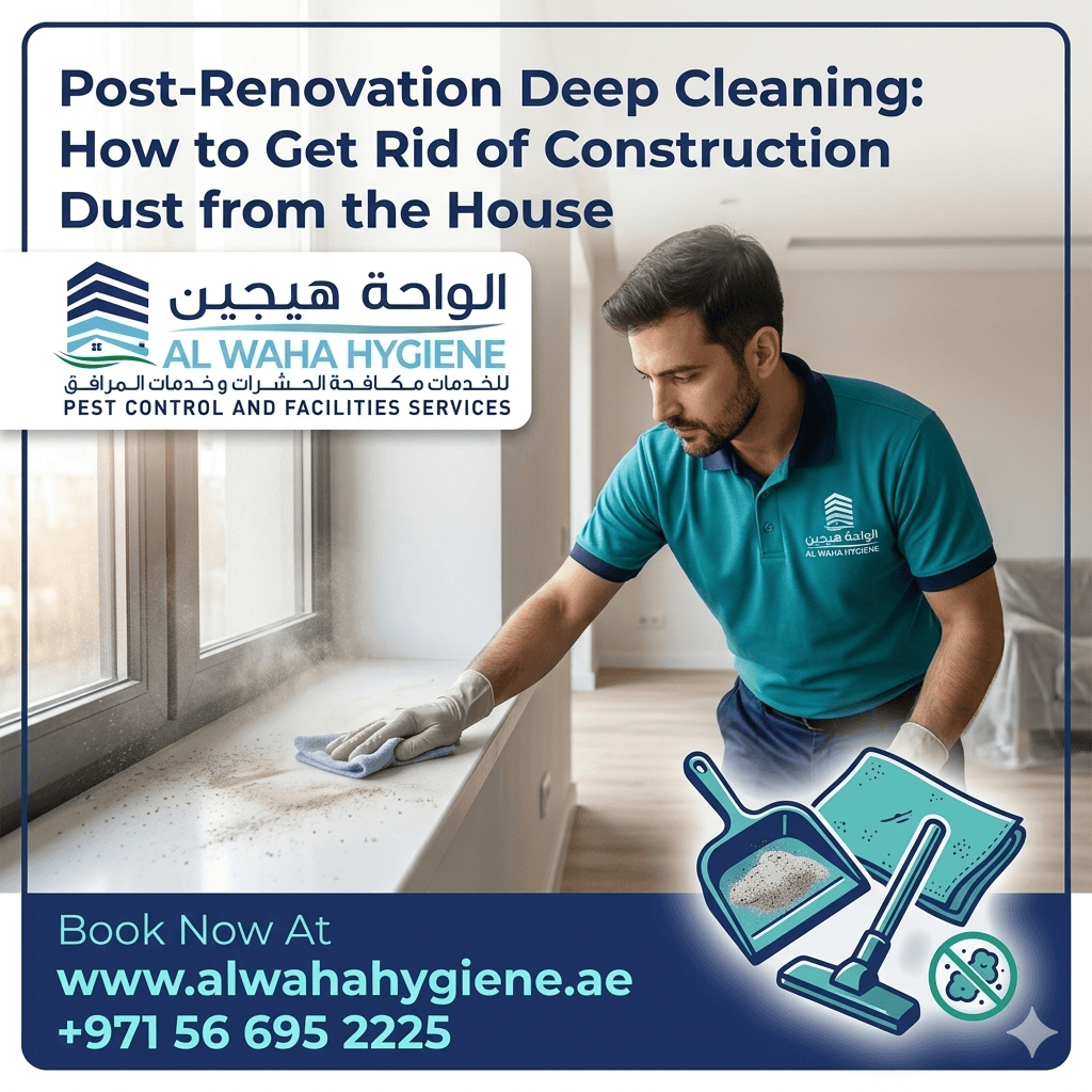 Post-Renovation Deep Cleaning: How to Get Rid of Construction Dust from the House