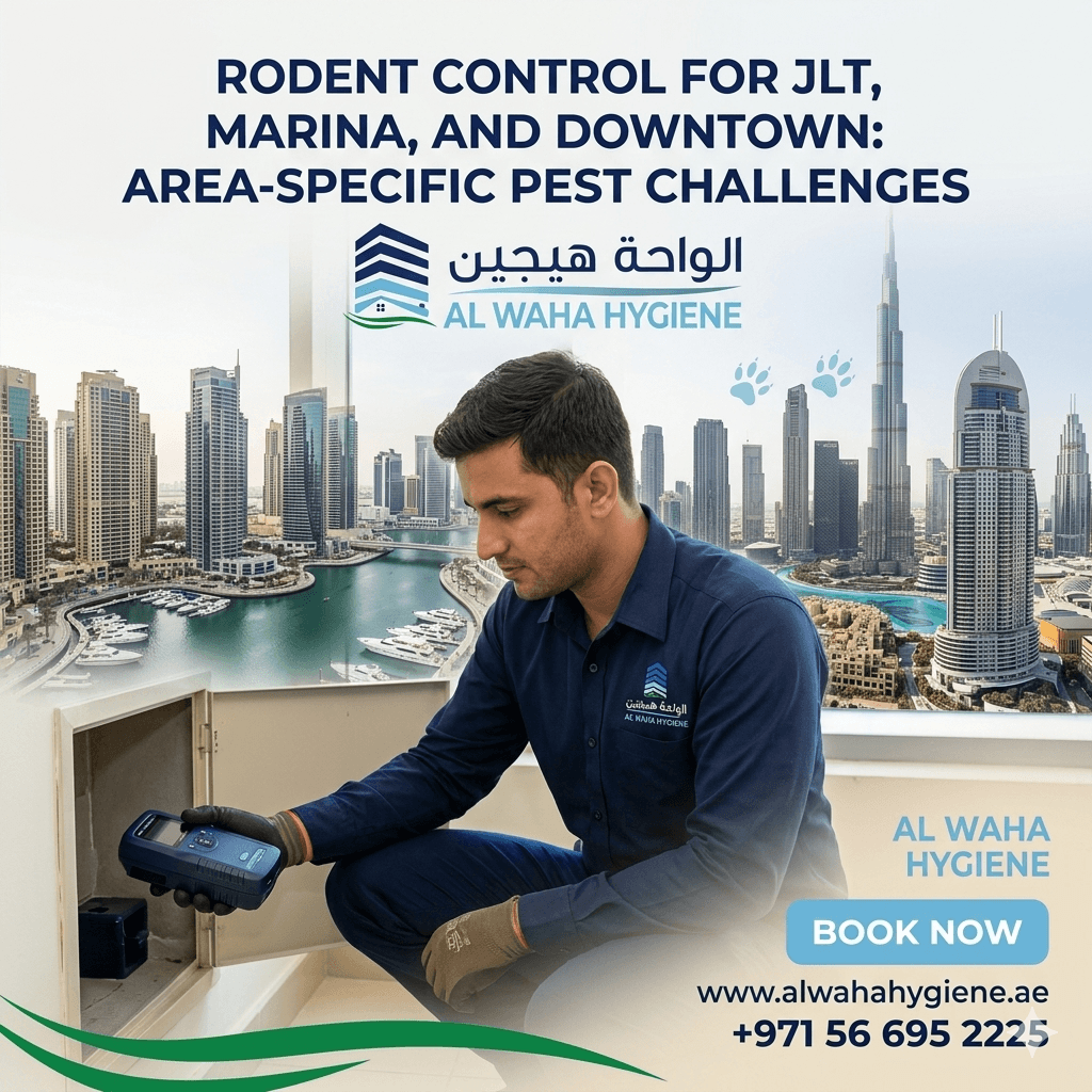 Rodent Control for JLT, Marina, and Downtown: Area-Specific Pest Challenges