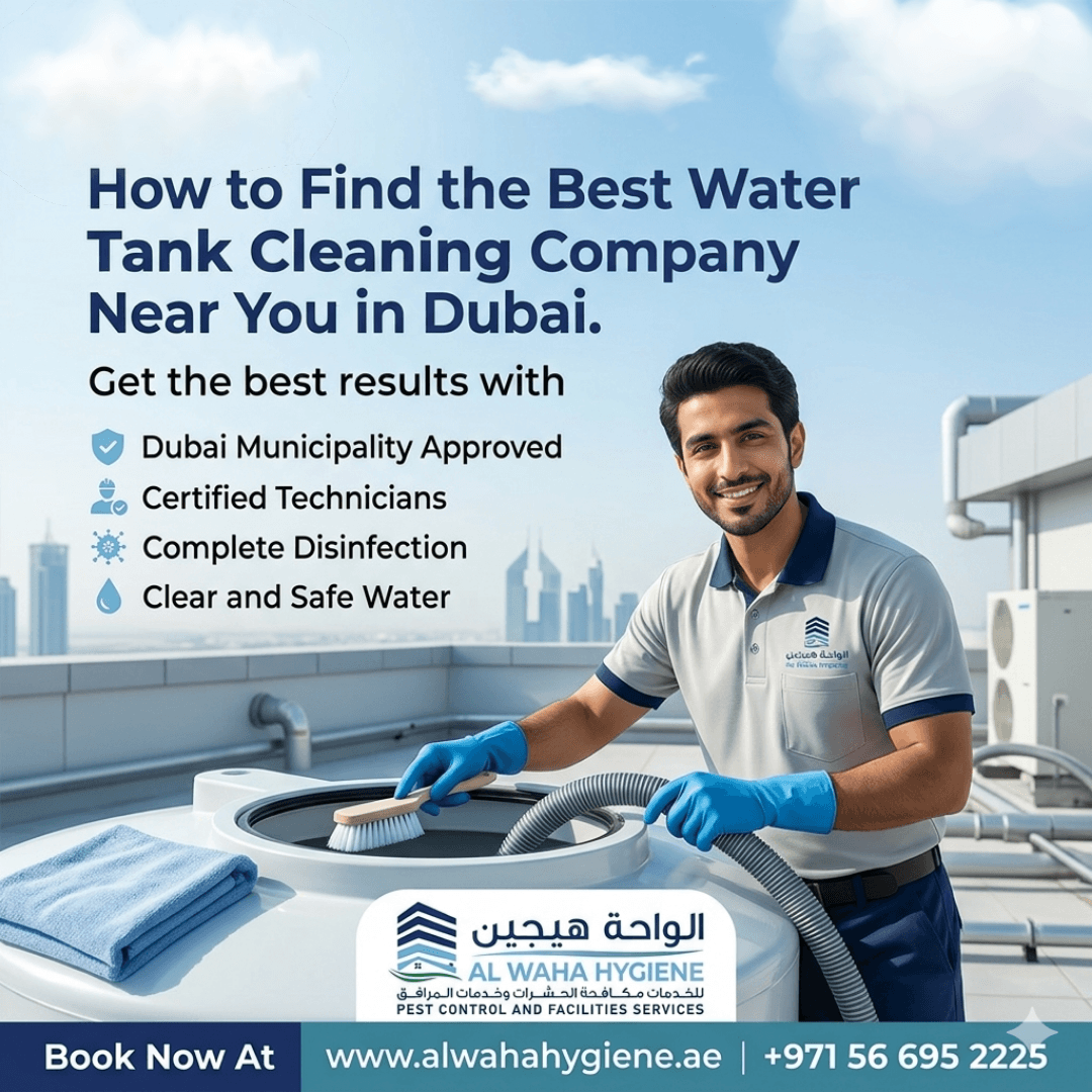 How to Find the Best Water Tank Cleaning Company Near You in Dubai