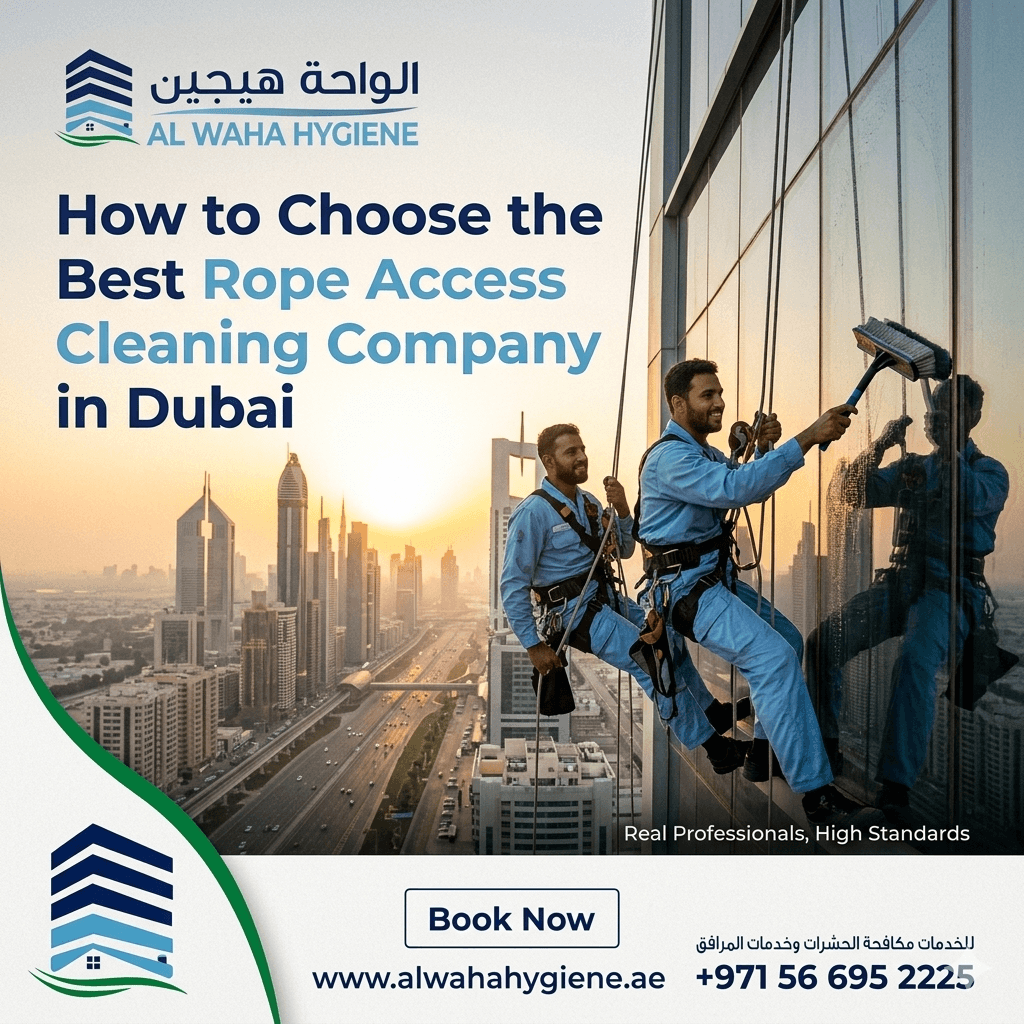 How to Choose the Best Rope Access Cleaning Company in Dubai