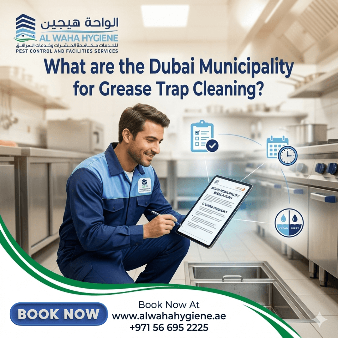 What are the Dubai Municipality Regulations for Grease Trap Cleaning?