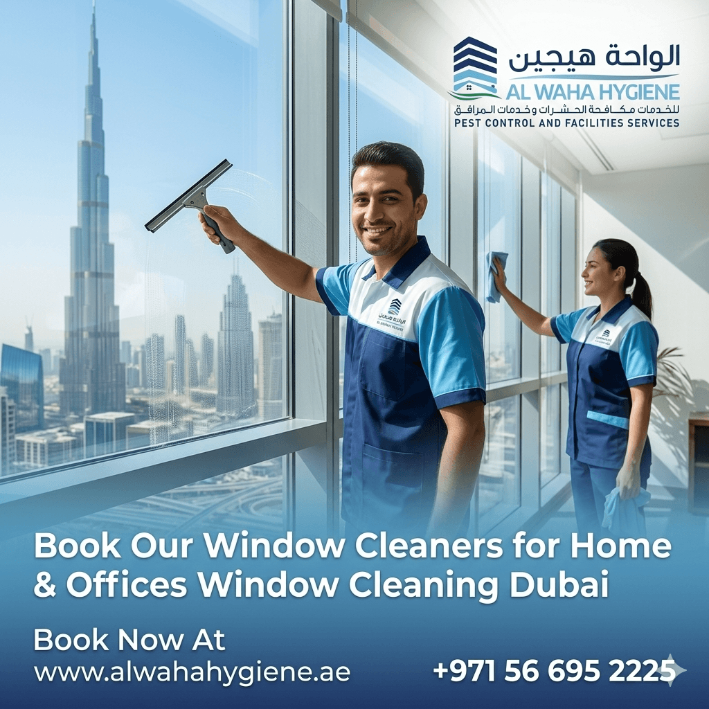 Book Our Window Cleaners for Home & Offices Window Cleaning Dubai
