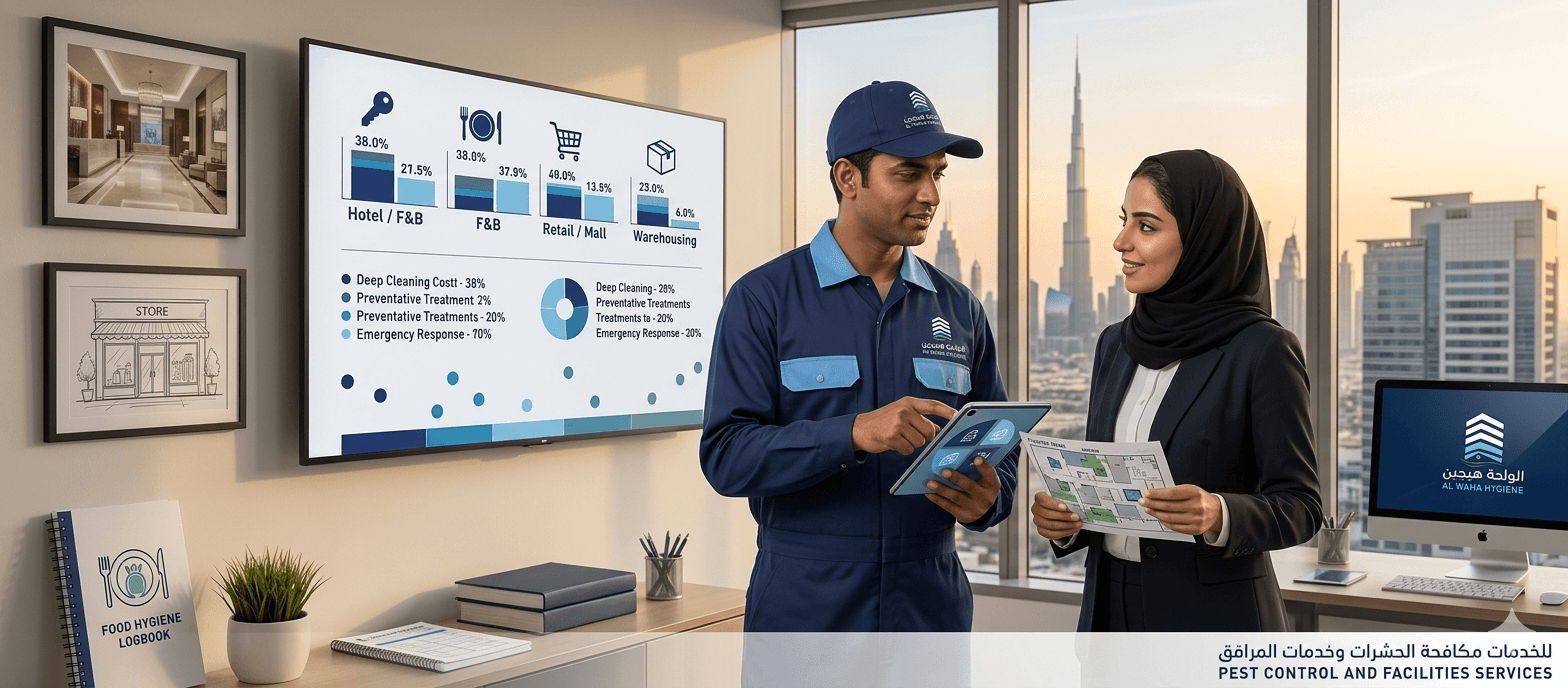 How Commercial Pest Control in Dubai Pricing Differs by Industry Needs