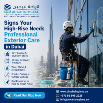 Signs Your High-Rise Needs Professional Exterior Care in Dubai
