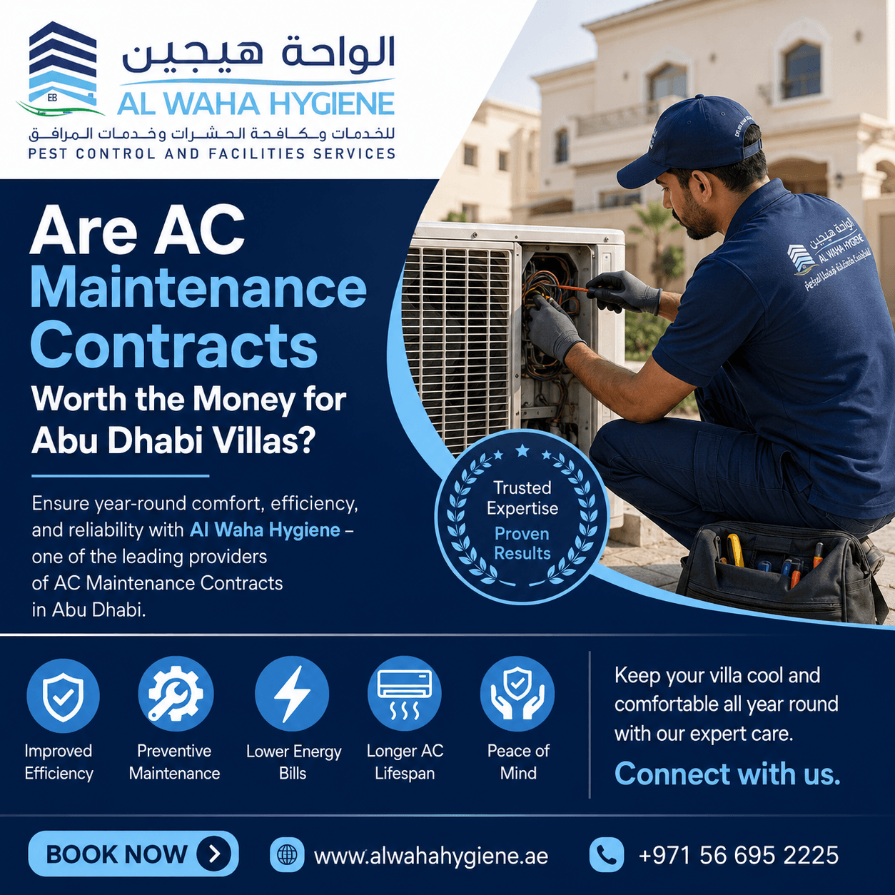 Are AC Maintenance Contracts Worth the Money for Abu Dhabi Villas?