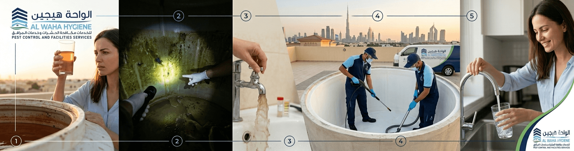 5 Signs Your Water Tank Needs Professional Cleaning in Dubai