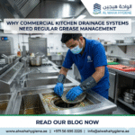 Why Commercial Kitchen Drainage Systems Need Regular Grease Management