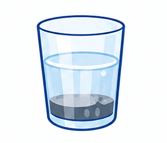 Sediment in water