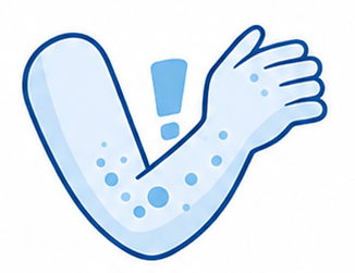 Skin irritation after bathing