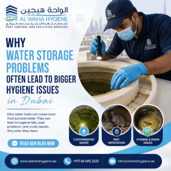 Why Water Storage Problems Often Lead to Bigger Hygiene Issues in Dubai