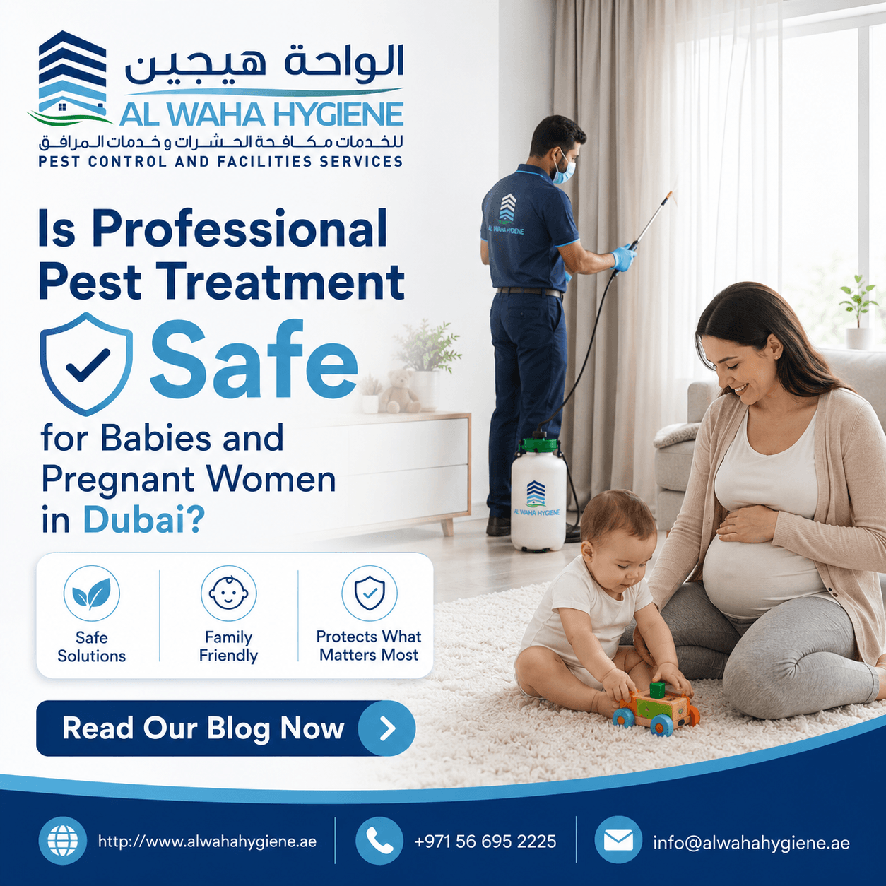 Is Professional Pest Treatment Safe for Babies and Pregnant Women in Dubai?