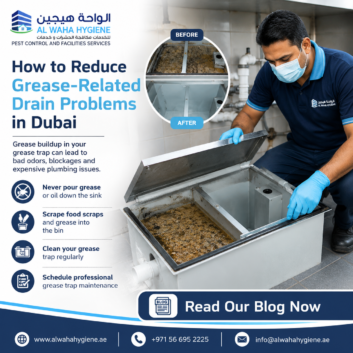 How to Reduce Grease Related Drain Problems in Dubai