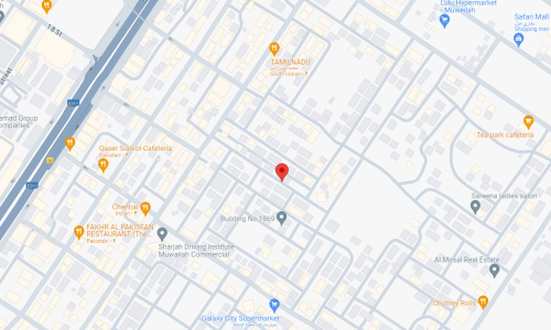 Sharjah Office Map
