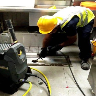 Drain line Jetting Cleaning